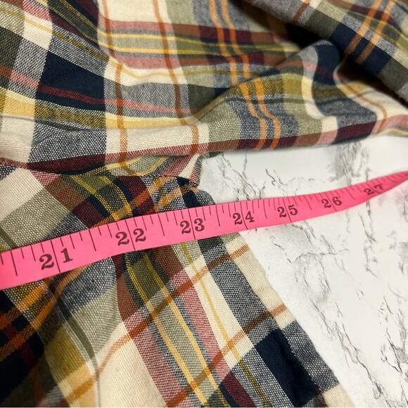 The Great The Sea Glass Plaid Embroidered
Blouse Size 3 - Picture 5 of 7